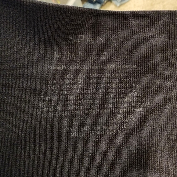 Spanx Look At Me Now Camo Leggings Seamless Tights Shaping Support 7/8 Length Md - Picture 5 of 9